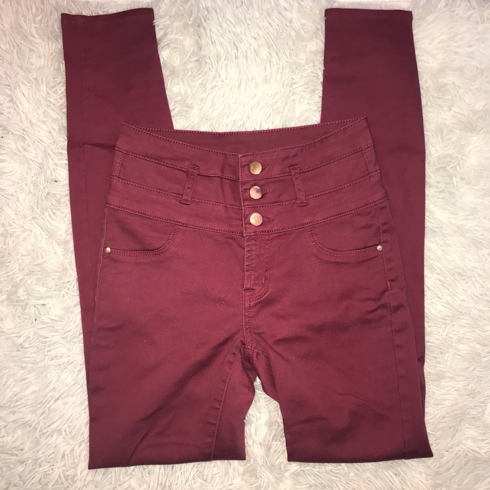 high waisted jeans